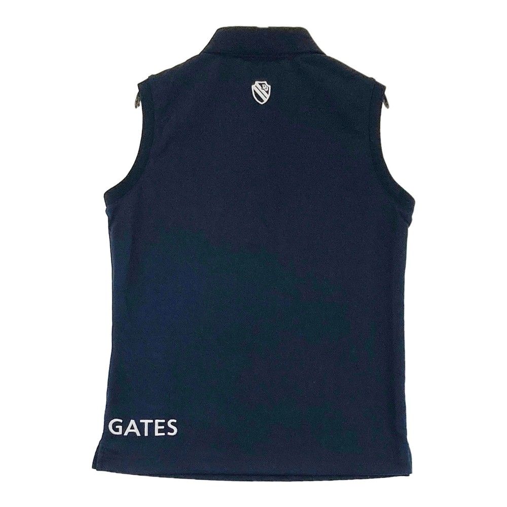 サイズ：0 PEARLY GATES パーリーゲイツ  ノースリーブポロシャツ ワッペン  ネイビー系 [240101440032] ゴルフウェア レディース ストスト サイズ：0 PEARLY GATES パーリーゲイツ ノースリーブポロシャツ