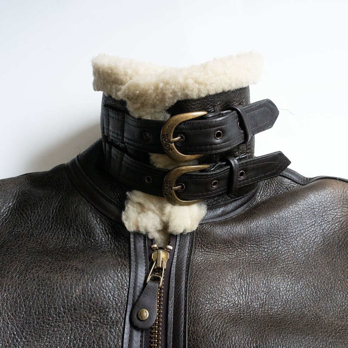美品】SCHOTT【B-3 ムートンボンバージャケット】38 ショット