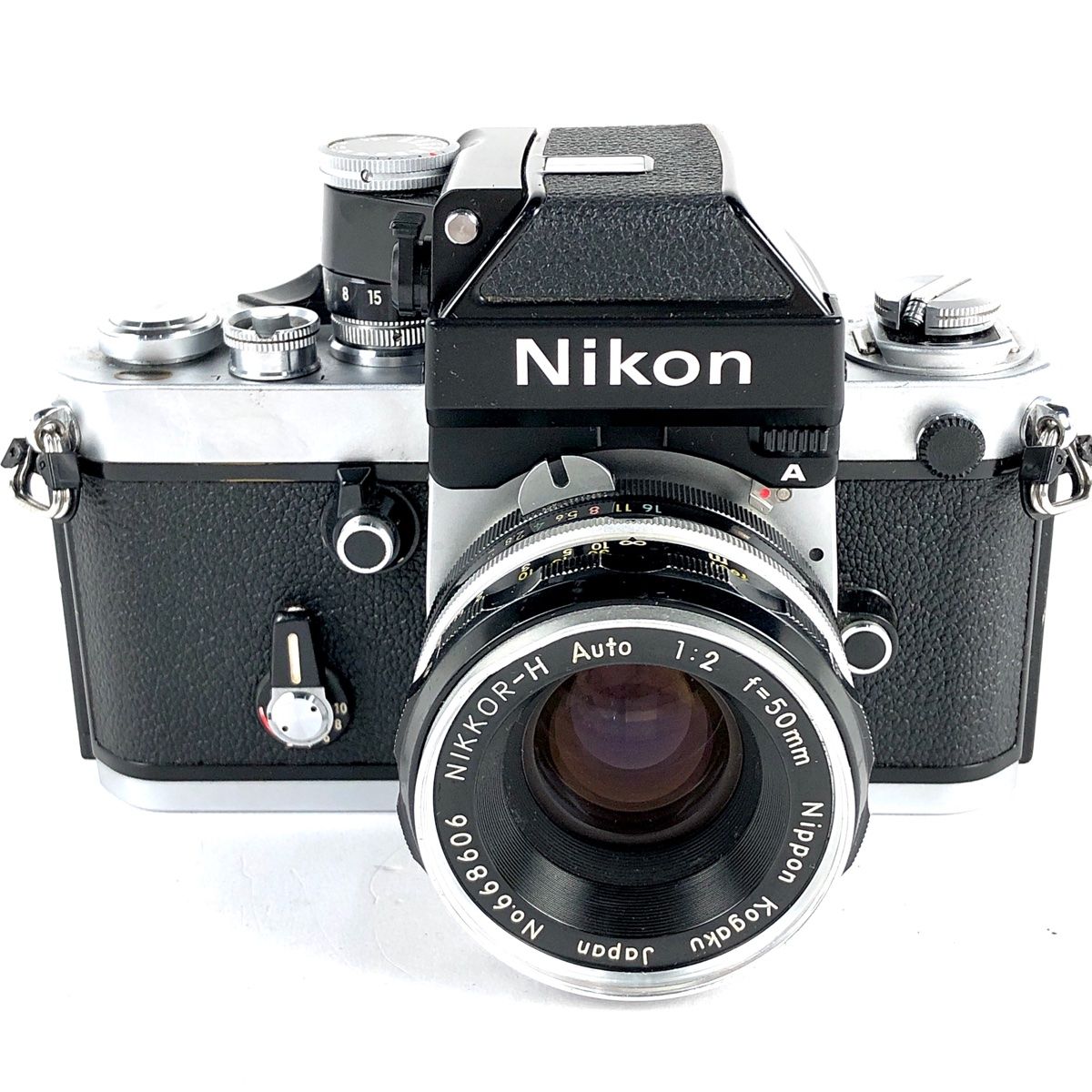 ニコン Nikon F2 フォトミック A シルバー + NIKKOR-H 50mm F2 非Ai フィルム マニュアルフォーカス 一眼レフカメラ  【中古】