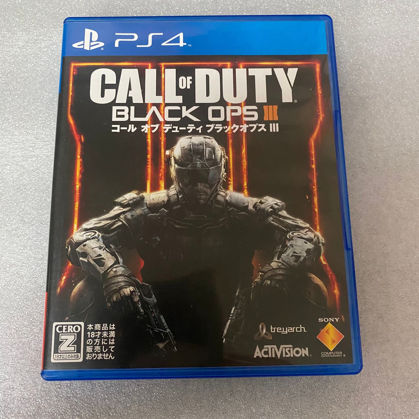 ☆中古品 PS4ソフト コールオブデューティ ブラックオプス３