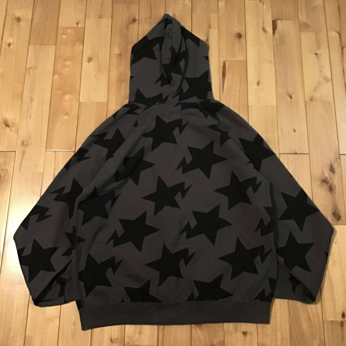 BAPE スター パーカー サイズL ブラック 【公式通販】