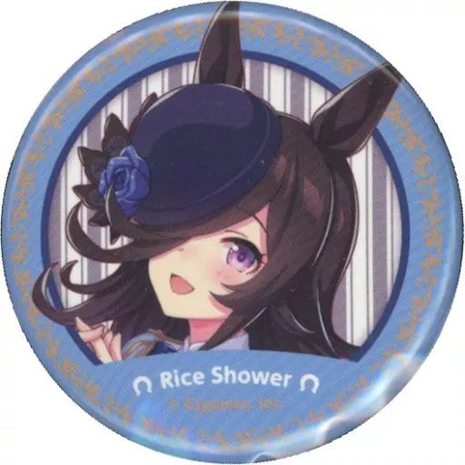 ウマ娘 ライスシャワー 缶バッジ スノーウィ インテグレティ 4th extra 中古】バッジ・ピンズ ライスシャワー(スノーウィ・インテグレ