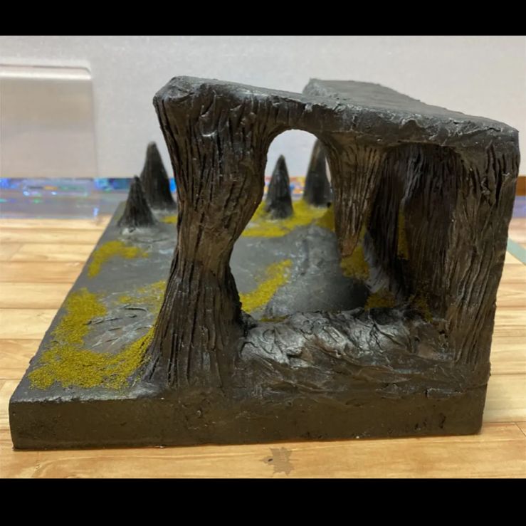 ハンドメイド ジオラマベース 滝 完成品｜Yahoo!フリマ（旧