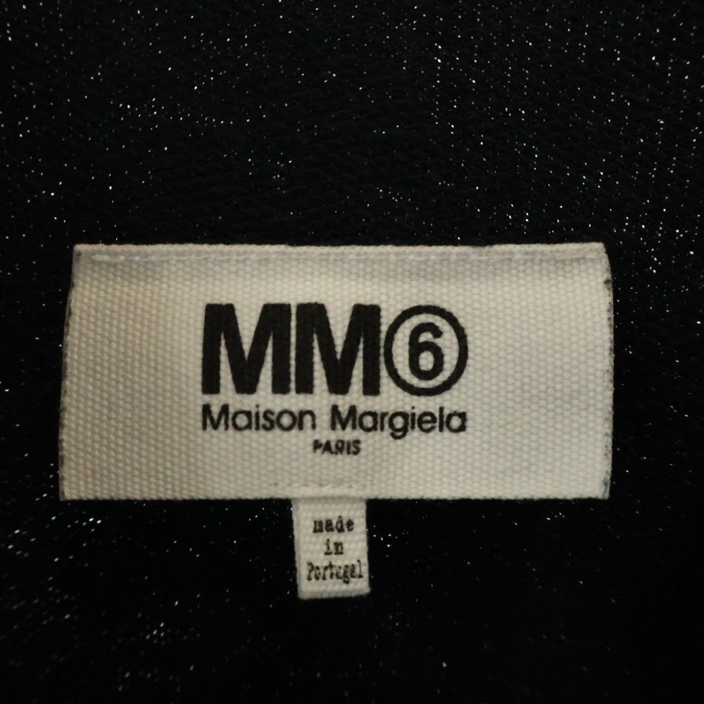 MM6 Maison Margiela エムエムシックスメゾンマルジェラ 18AW スウェット ベスト S32CU0015 ブラック レディース MM6 Maison Margiela (エムエムシックスメゾンマルジェラ) 18AW