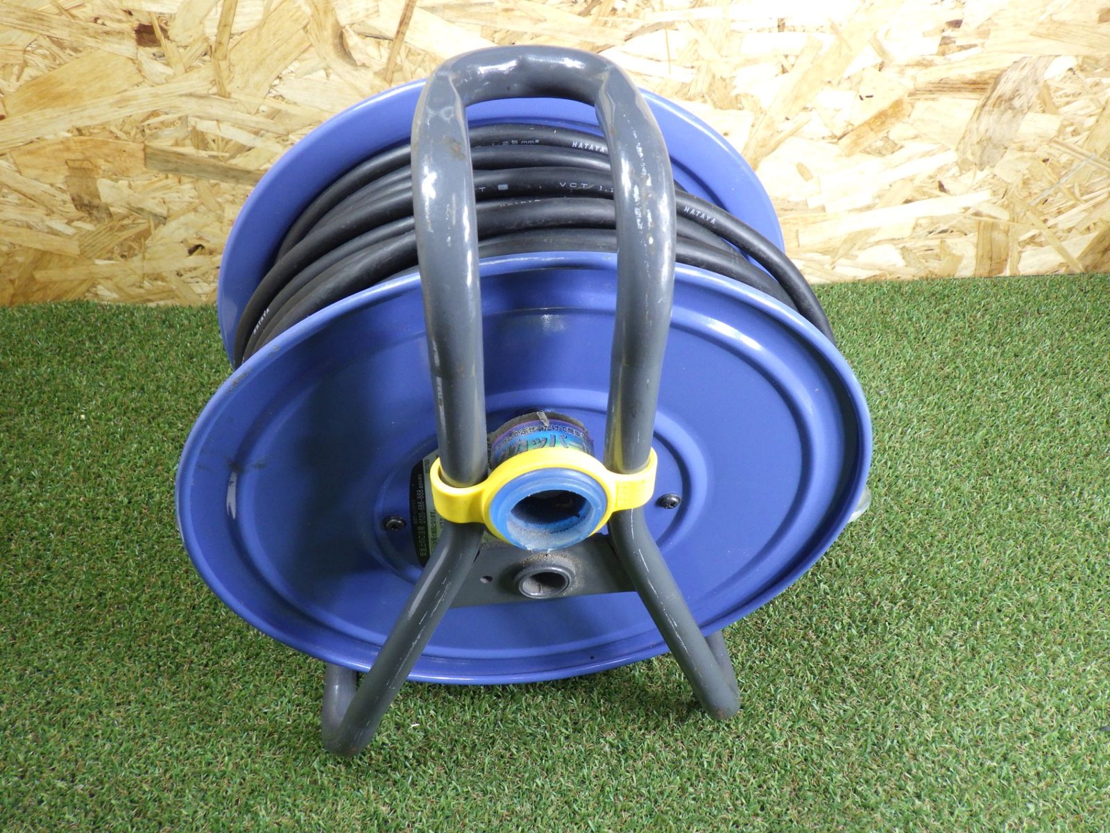 ハタヤ(HATAYA) コードリール サンデーレインボーリール30m 屋外用防雨型接地付 (SG-30Kのブラック塗装) HATAYAxGr : ハタヤ(HATAYA): コードリール コードリール 30m