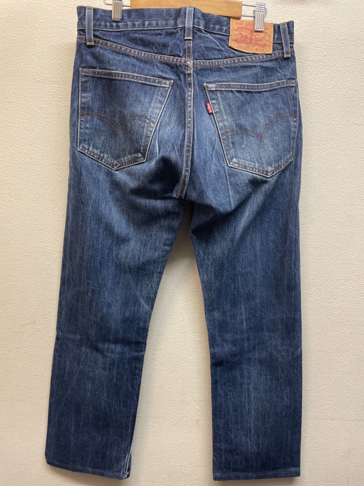 ユーロリーバイス505ビッグE復刻32×27 bigEレプリカ赤耳Levi's505E
