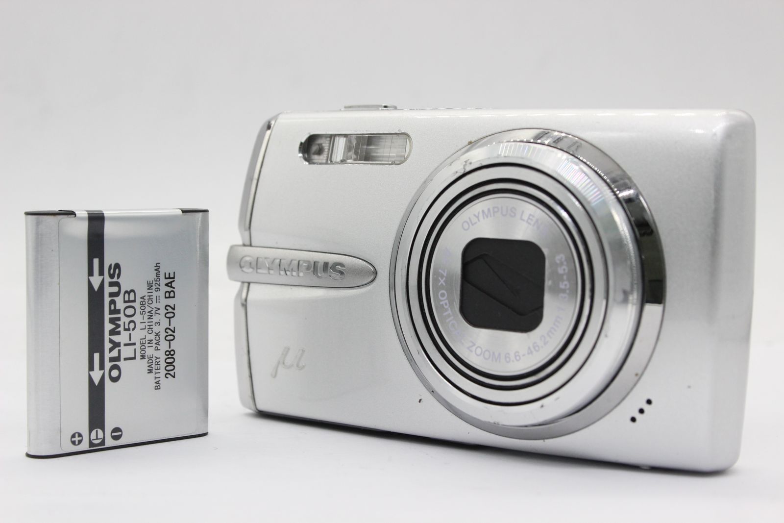 【返品保証】 オリンパス Olympus μ 1020 7x バッテリー付き コンパクトデジタルカメラ s5351