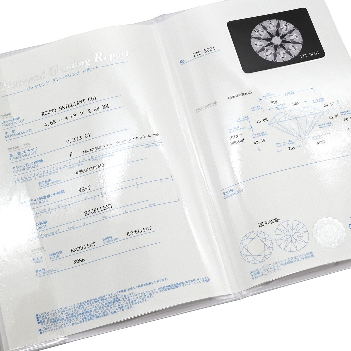 ダイヤモンド プラチナシルバー