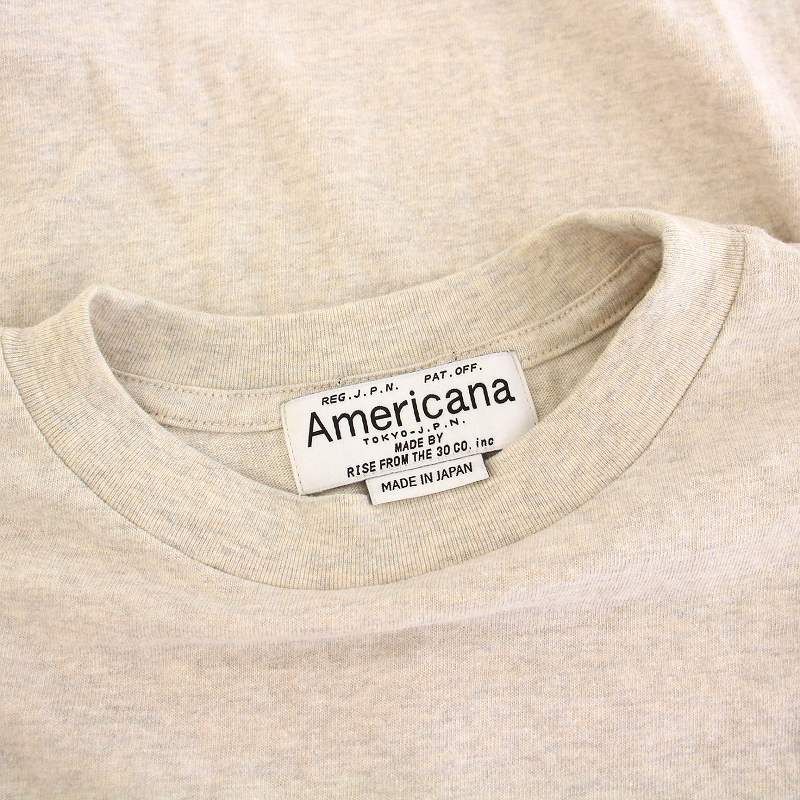 アメリカーナ AMERICANA CITY GYM AMERICANA Tシャツ カットソー