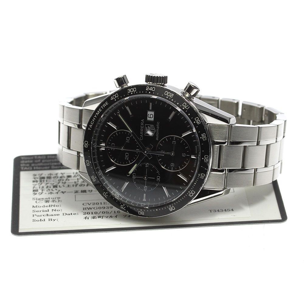 タグホイヤー TAG HEUER CV201E-0 カレラ クロノグラフ キャリバー16 
