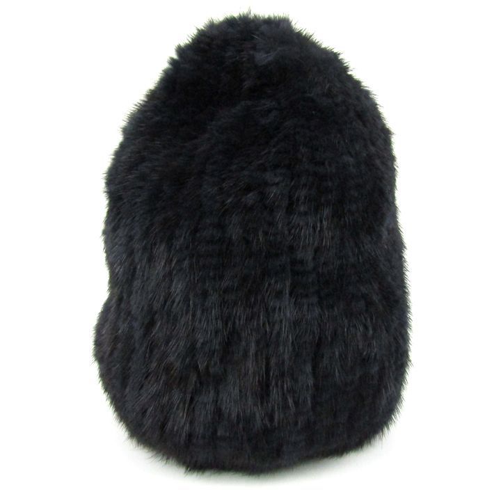 イヴサロモン ファー 毛皮 帽子 ブランド フランス製 レディース ネイビー Yves Salomon