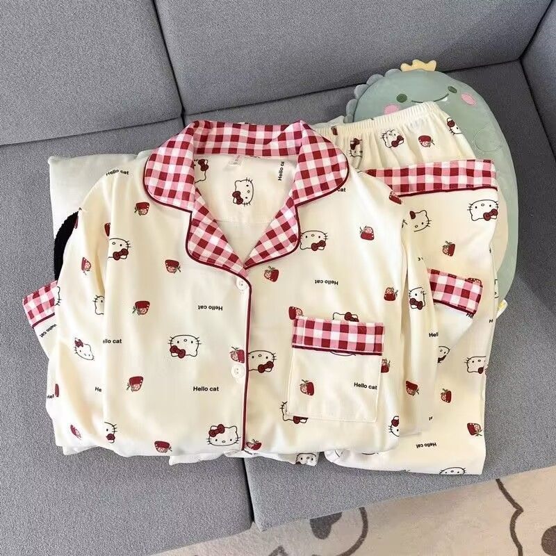 ❤️新品未使用 パジャマ レディース 上下セット キティちゃん ❤️新品未使用 パジャマ レディース 上下セット キティちゃん