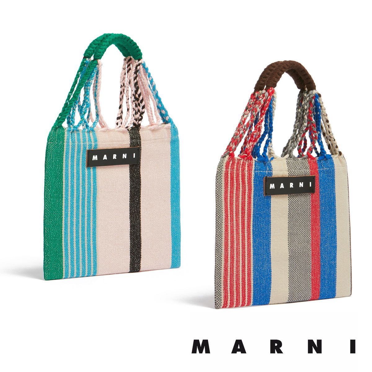 マルニ フラワーカフェ MARNI FLOWER CAFE ミニハンモックバッグ トートバッグ レディース 軽量 小さめ A4 縦型 おしゃれ バッグ カバン 小さめ 軽い 通勤 マルニカフェ マルニマーケット おしゃれ 肩掛け コットン キャンバス