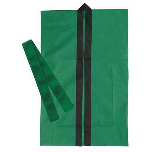 【20個セット】 ARTEC ロングハッピ不織布 緑 J(ハチマキ付) ATC1163X20