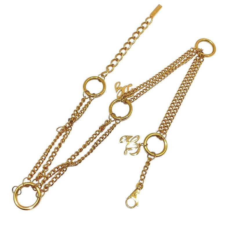 DOLCE-GABBANA ドルチェ-ガッバーナ ドルガバ GP チェーンベルト キーチャーム JA-2