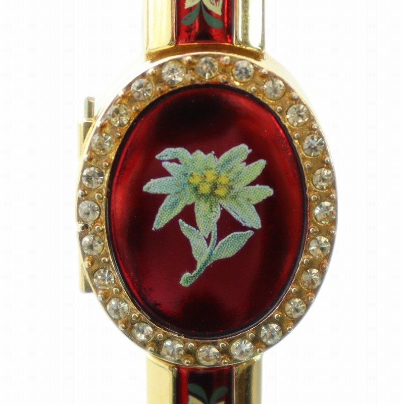 アンドレムッシュ ANDRE MOUCHE バングルウォッチ 腕時計 花柄