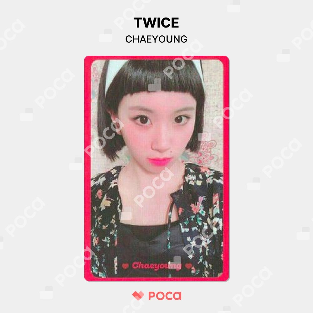 TWICE チェヨン トレカ What is Love? アルバム 公式 トレカ