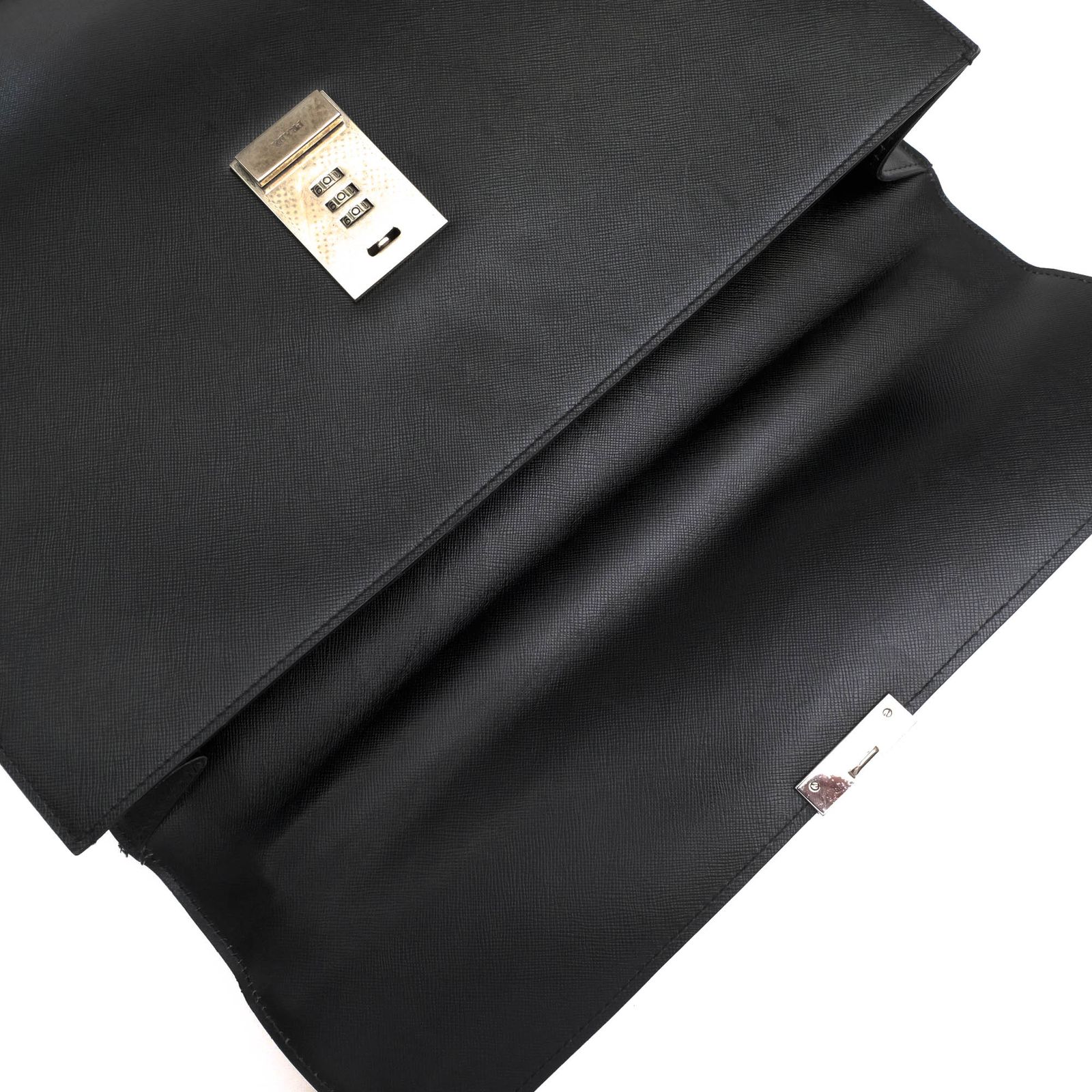 PRADA プラダ ビジネスバッグ ダレスバッグ レザー ブラック PRADA / プラダ ダレスバッグ サフィアーノ 牛革 ブラック 黒