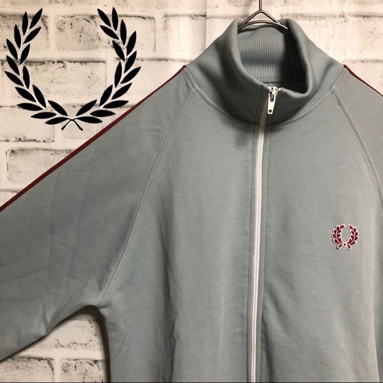 90s⭐️Fred Perry トラックジャケット/ジャージ M 刺繍月桂樹 vintage 