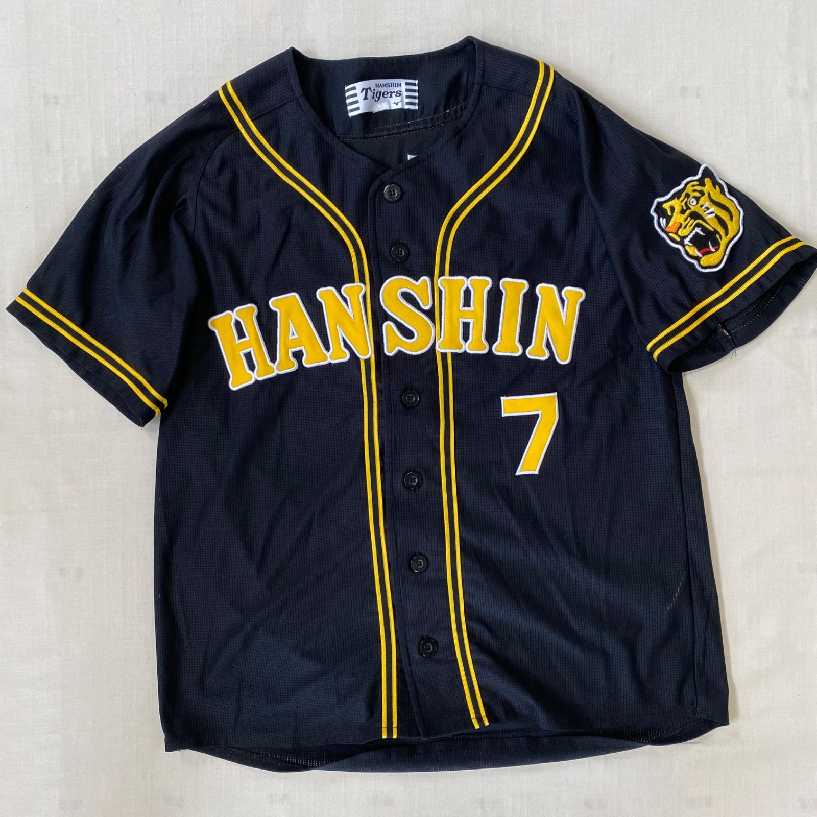 YUX!美品 阪神タイガース ユニホーム 糸井 7番 Oサイズ Tigers タイガース 阪神タイガース 阪神 糸井嘉男 背番号7 #7