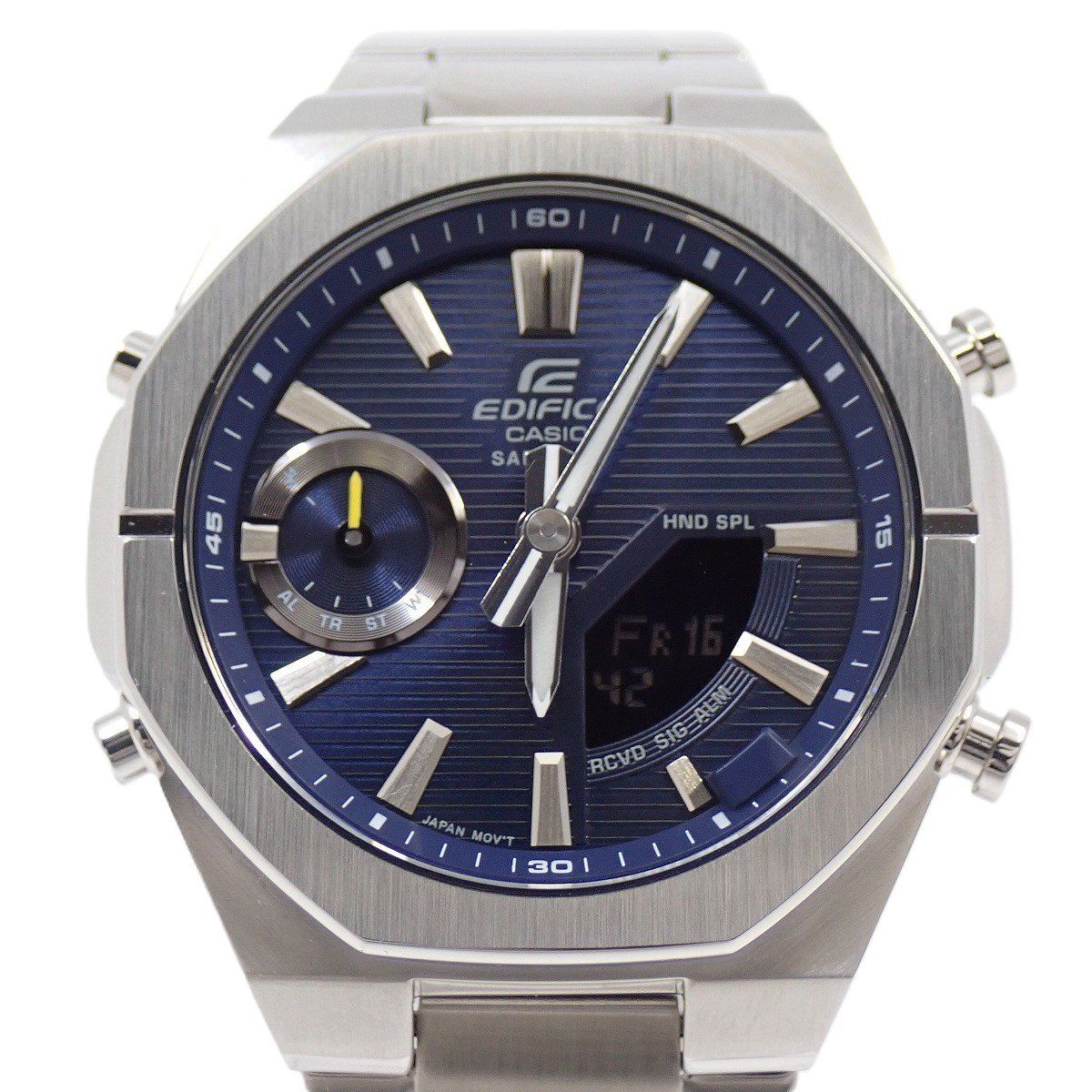 美品】カシオ エディフィス Bluetooth スマートフォンリンク 8角形