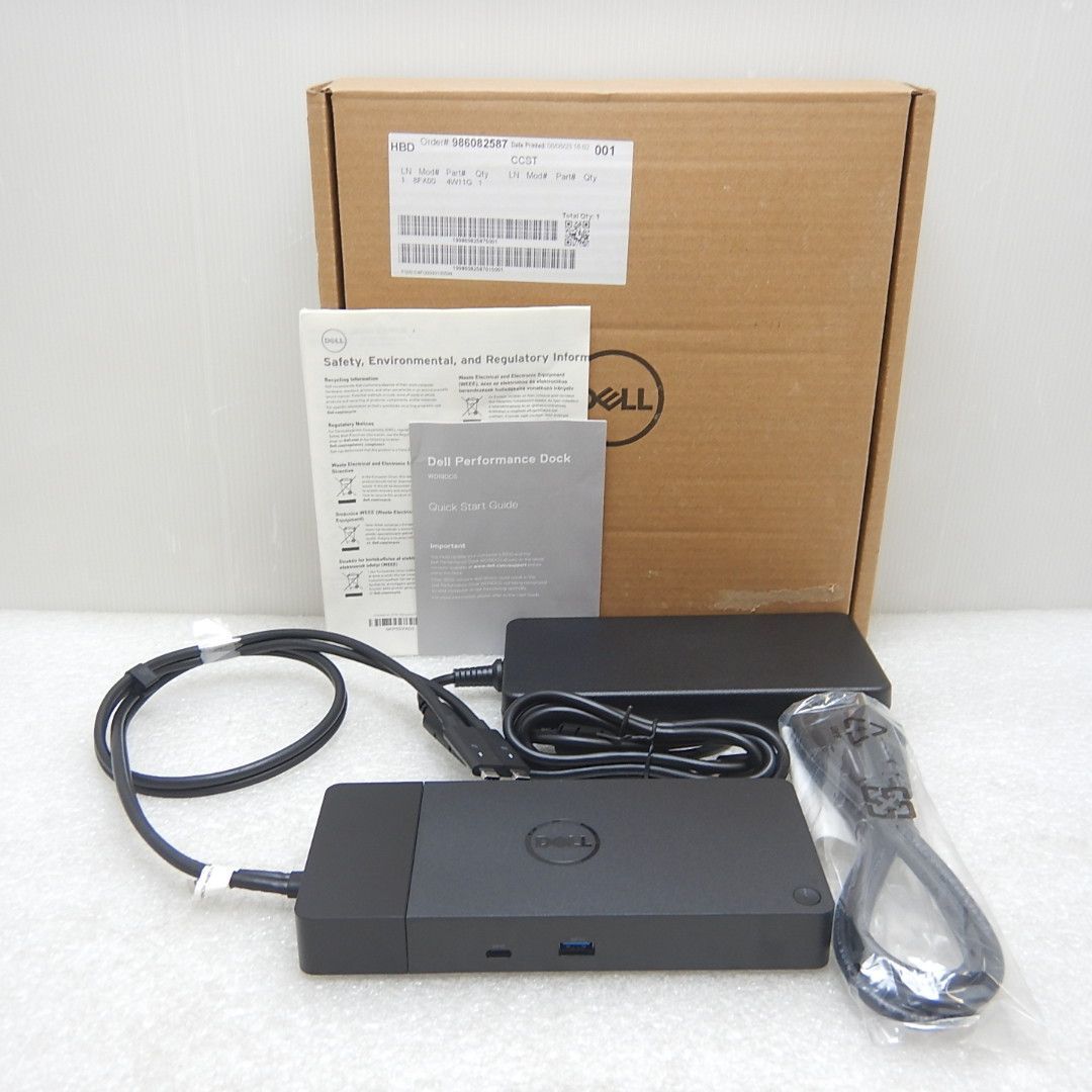 ほぼ DELL WD19DCS パフォーマンスドック 対応PCへの最大供給210W迄可 モバイルワークステーション対応 USB-Cドック 015
