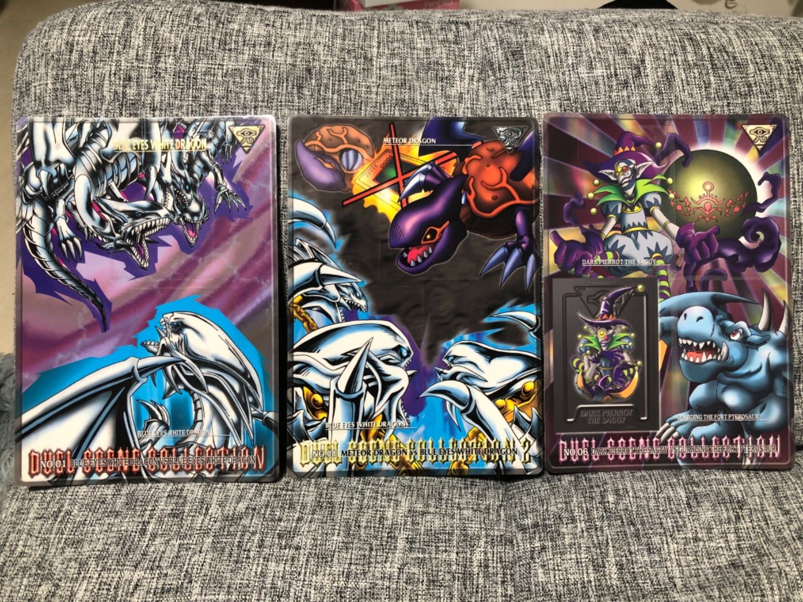 遊戯王　ジャンボカードダス 3枚 遊戯王カード ジャンボカードダス3枚セット - メルカリ