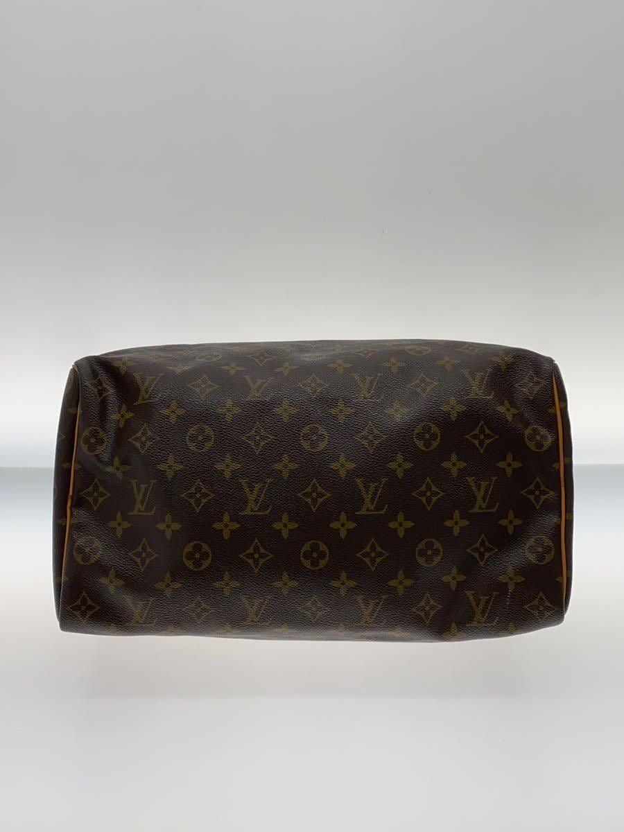 LOUIS VUITTON 1)スピーディ35_モノグラム・キャンバス_BRW PVC ブラウン - メルカリ