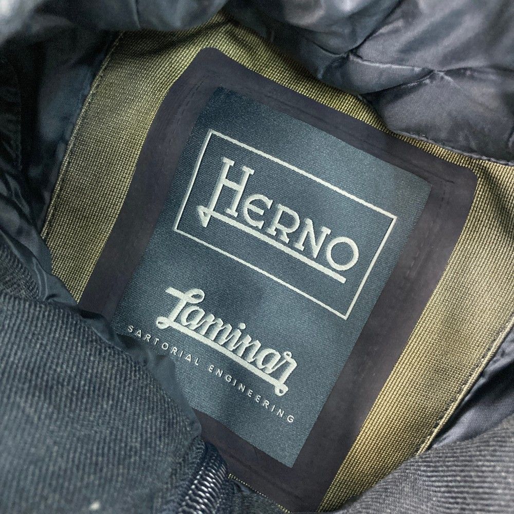 HERNO ヘルノ PI101UL 2WAYダウンジャケット ラミナー ネイビー系 48 [240101380183] メンズ - メルカリ