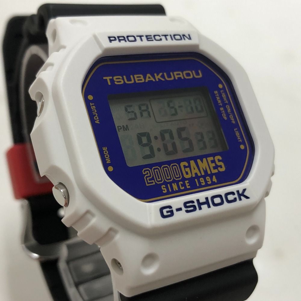 02w14936 ジーショック G-SHOCK つば九郎モデル ホワイト ユニ