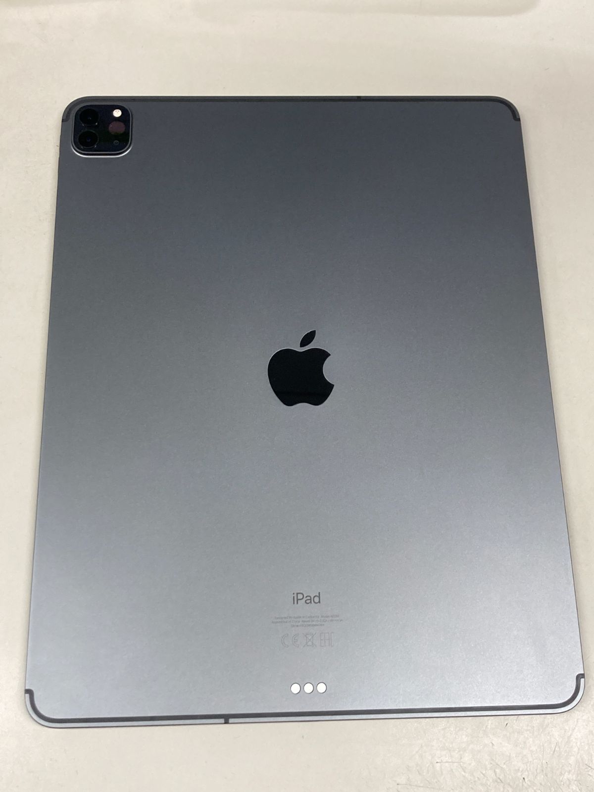 品 電池 SIMフリー Apple iPad Pro 12.9インチ 第4世代 Wi-Fi Cellular 1TB スペースグレイ