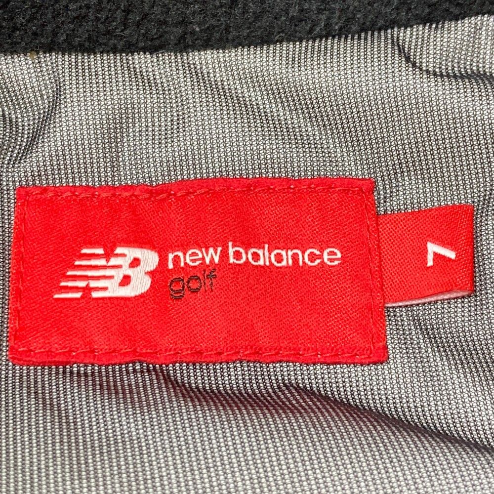 サイズ：7 NEW BALANCE GOLF ニューバランス 2023年モデル 2WAY ハーフジップ 中綿ブルゾン 総柄 ベージュ系 [240101449979] ゴルフウェア メンズ ストスト サイズ：7 NEW BALANCE GOLF ニューバランス 2023年モデル 2WAY