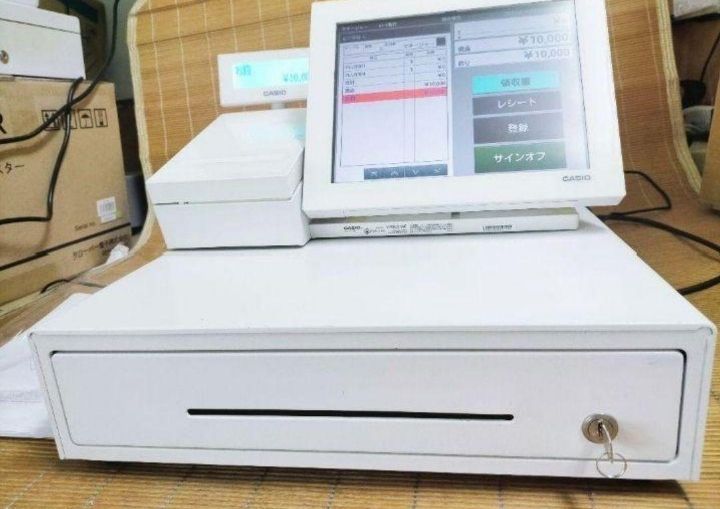 カシオレジスター V-R200 タッチ操作 設定無料Android 200206