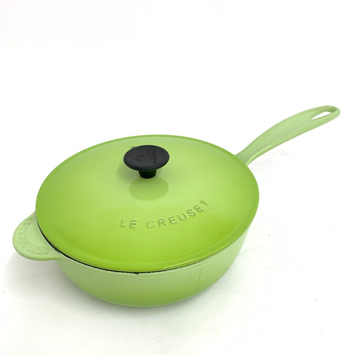 LE CREUSET ルクルーゼ ソーシエ 片手鍋 21cm 2L グリーン