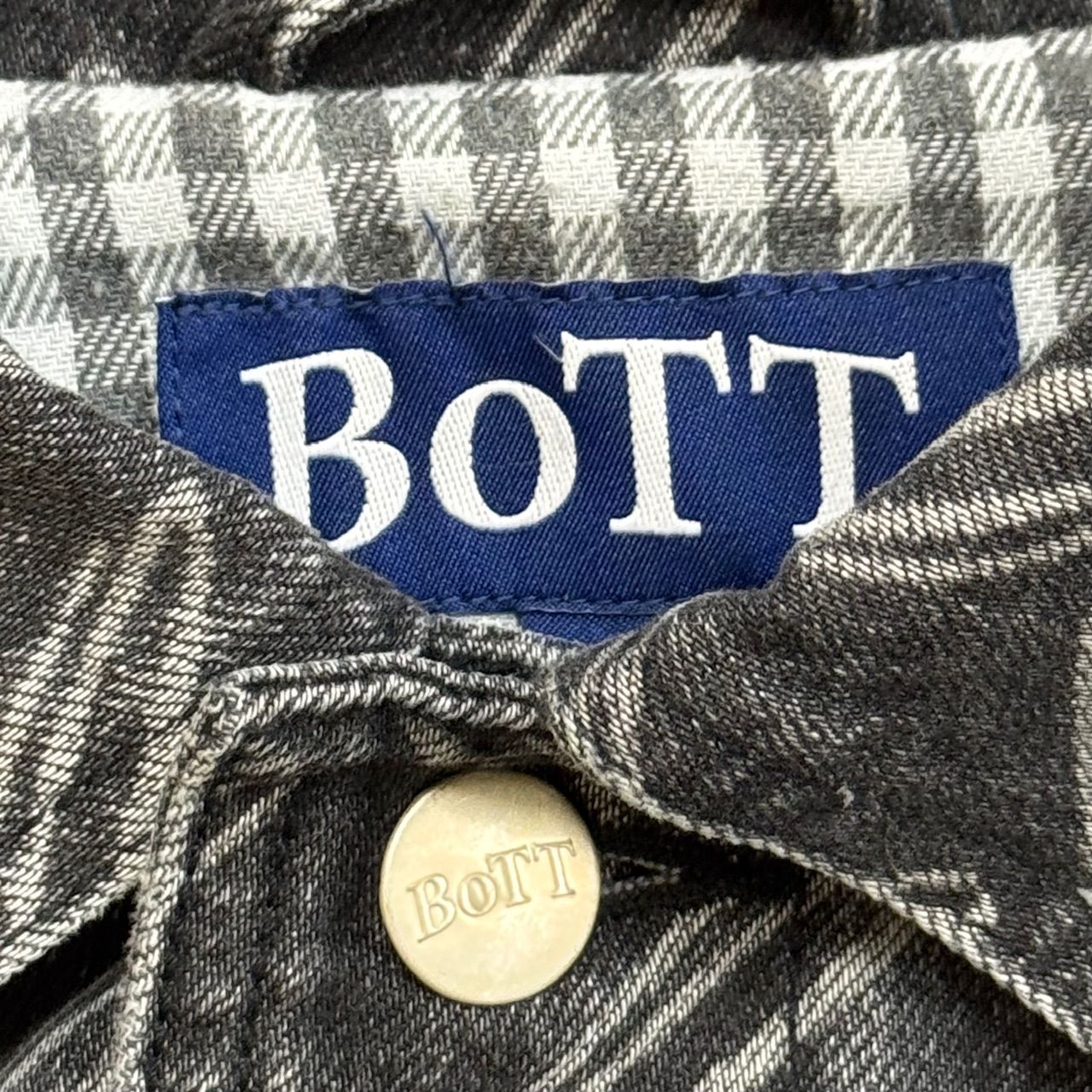 未使用品 BOTT 24SS Plate Denim Jacket プレート デニムジャケット