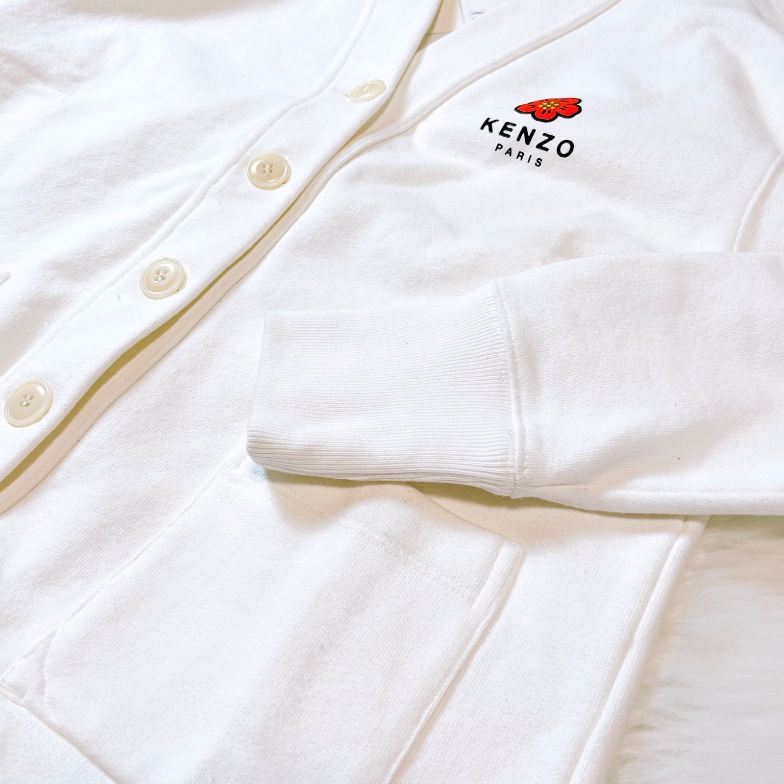 KENZO Boke Flowwer Cardigan タグ付 未使用品 - メルカリ