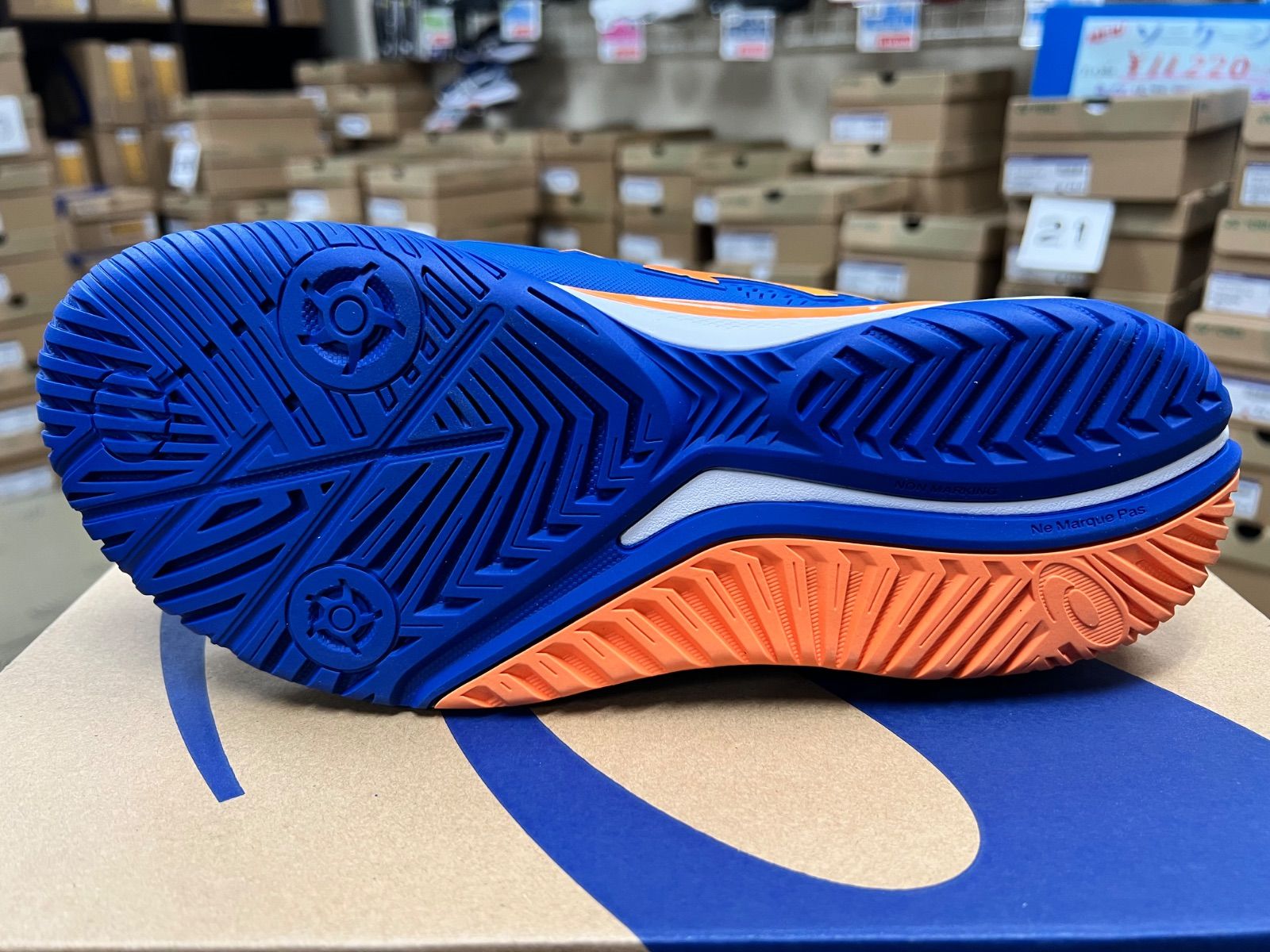GEL-RESOLUTION 9(オールコート) ASICS × BOSS箱付き 【公式通販】