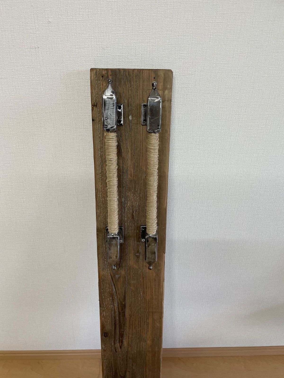 アイアン家具 雑貨 取手 ドアノブ ドアハンドル 扉用等 2本セット 