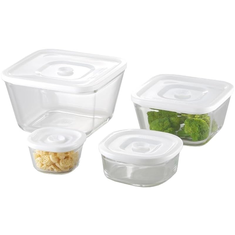 ヘーゼルアトラス ブラウン・ピンク ガラスクッキージャー 2個セット