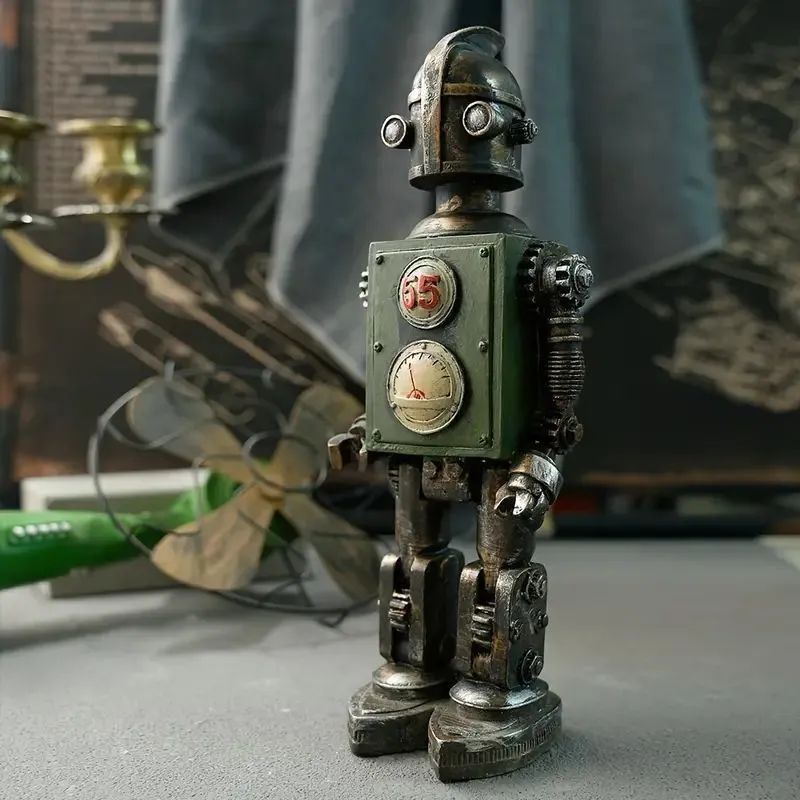 置物 オブジェ ロボット ヴィンテージ おしゃれ レトロ ブリキ