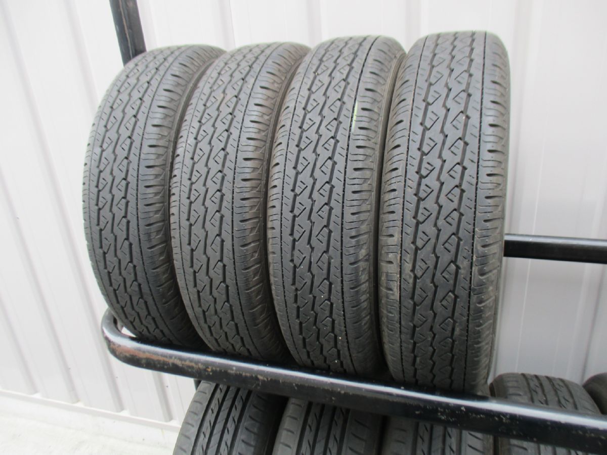 145|80R12 80|78N LT ブリヂストン K370 4本 T54520328 インボイス領収書発行