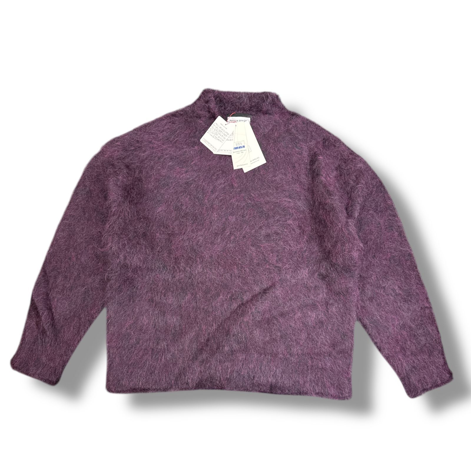 参考上代36850円 未使用品 MAISON SPECIAL Super Brushed Kid-Mohair 