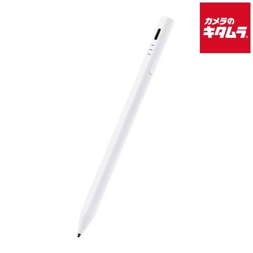 エレコム P-TPACSTHY01WH 充電式タッチペン iPadモード 汎用モード切替 ホワイト