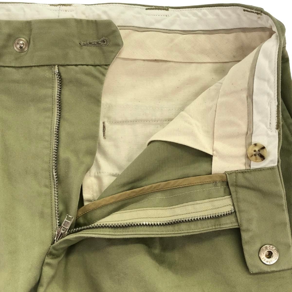 FUMIKA_UCHIDA/CHINO TAPERED SLACKS(BEIGE_gold)