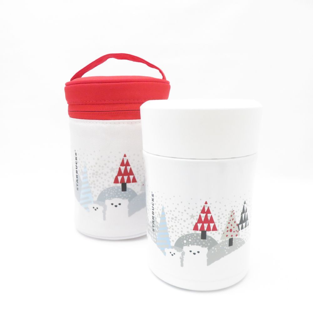 『4年保証』 STARBUCKS 美品 スターバックス スープ THERMOSコラボ サーモス 弁当箱・水筒