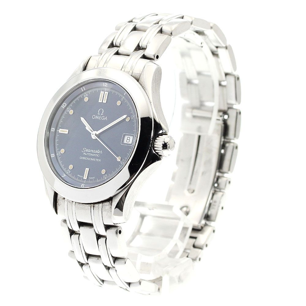 オメガ OMEGA 2501.80 シーマスター120 デイト 自動巻き メンズ保証書  