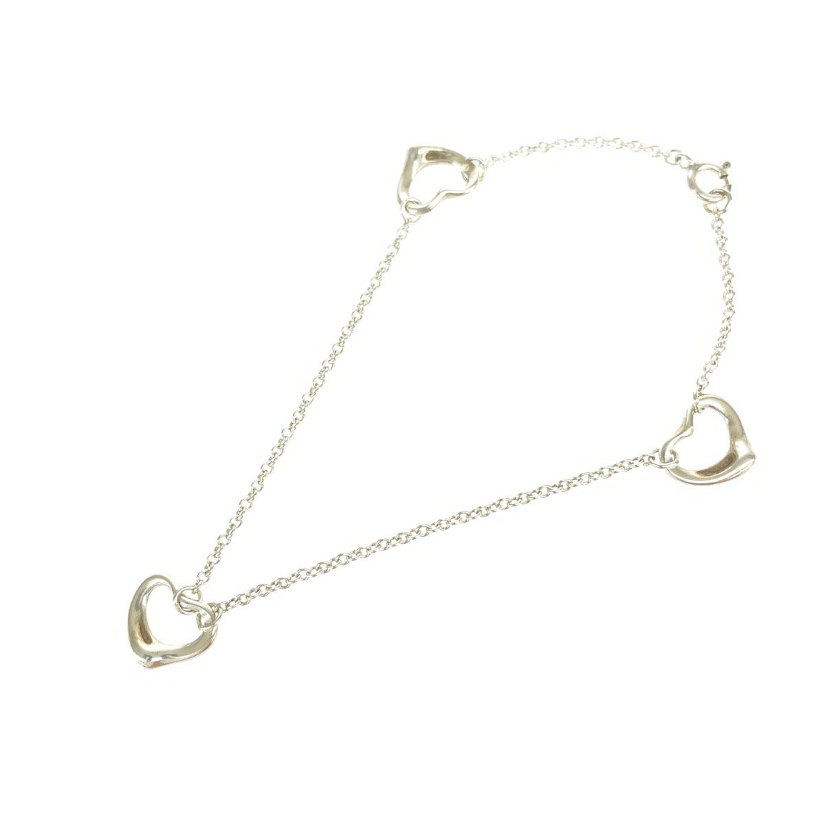 良好 TIFFANY&Co. ティファニー トリプルオープンハート SV