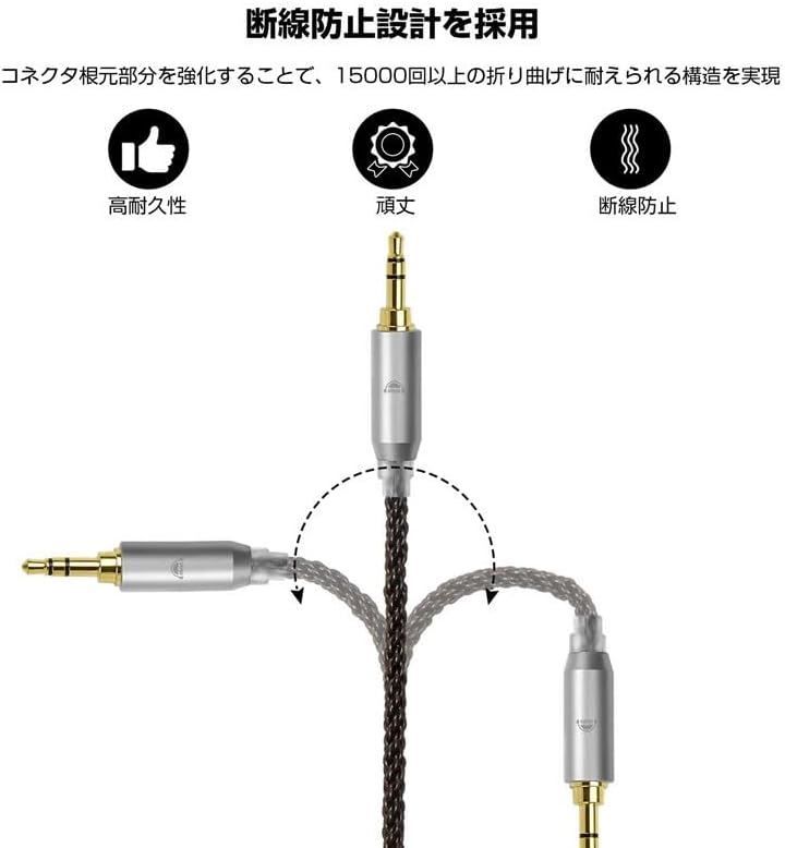 okcsc ZT8 リケーブル IPX LINUM BAX T2コネクタ イヤホンケーブル 8芯