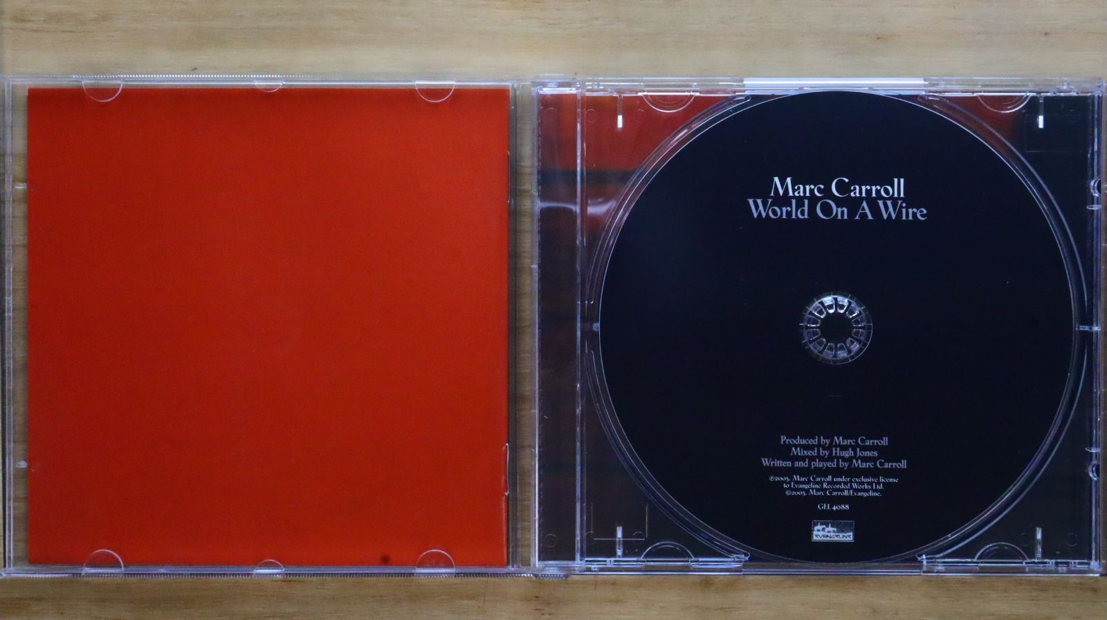 キャロル・ウェルスマン／『メモリーズ・オブ・ユーザー』（国内盤／HＱＣＤ盤） 中古CD☆マーク キャロル/Marc Carroll□ World on a Wire