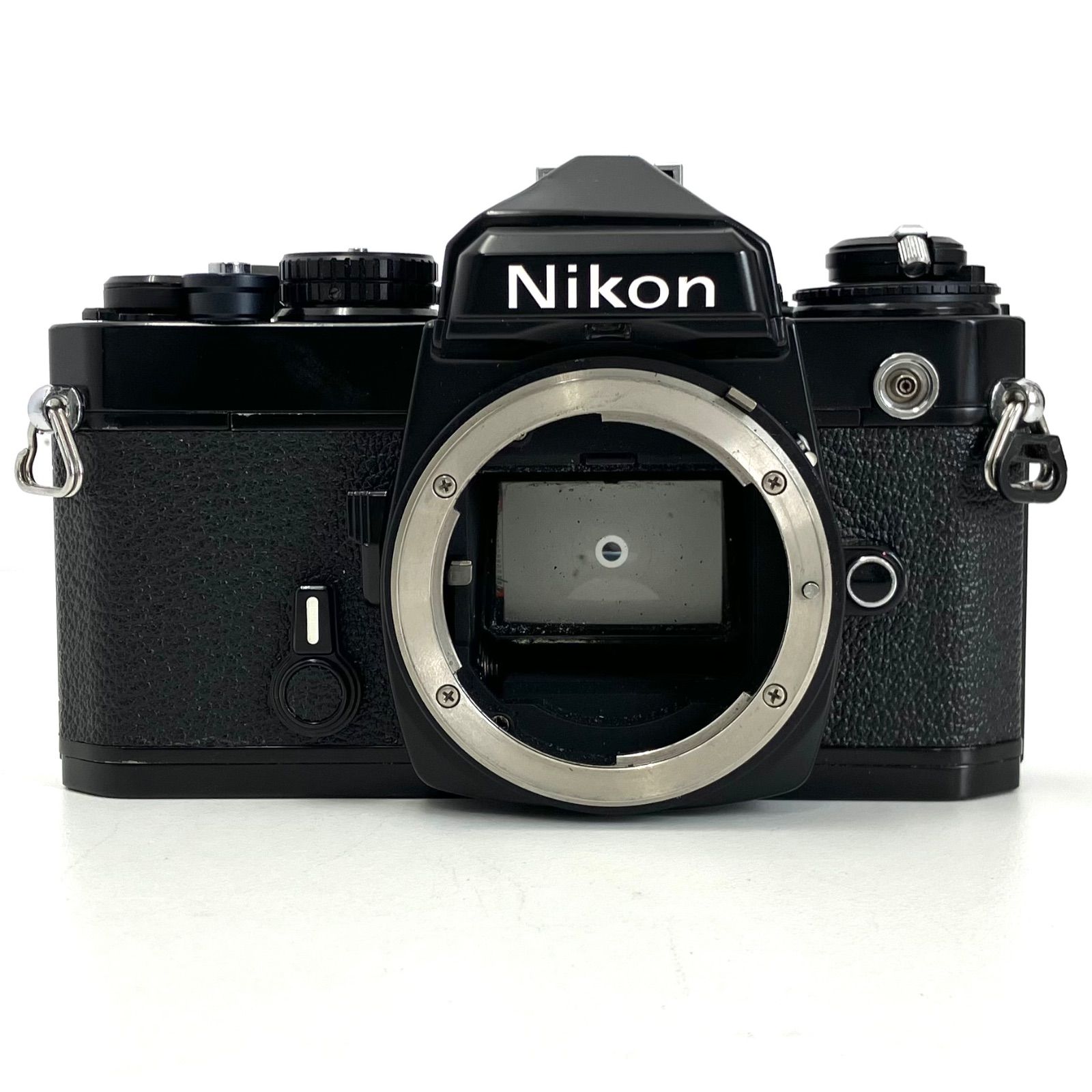 美品】Nikon FE から ブラック ボディ フィルムカメラ 動作確認済み